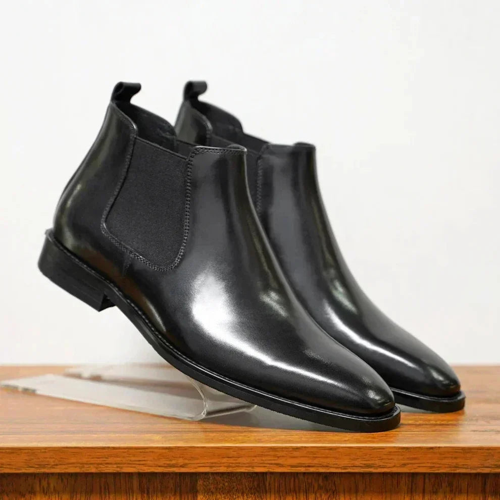 Botas de Hombre Casual Cómodas con Paneles Elásticos