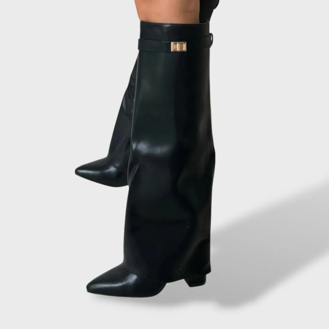 Botas de Mujer Clásicas Elegantes con Tacón