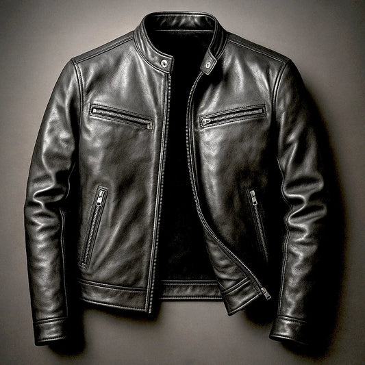 Chaqueta de Hombre Casual Clásica con Cremallera