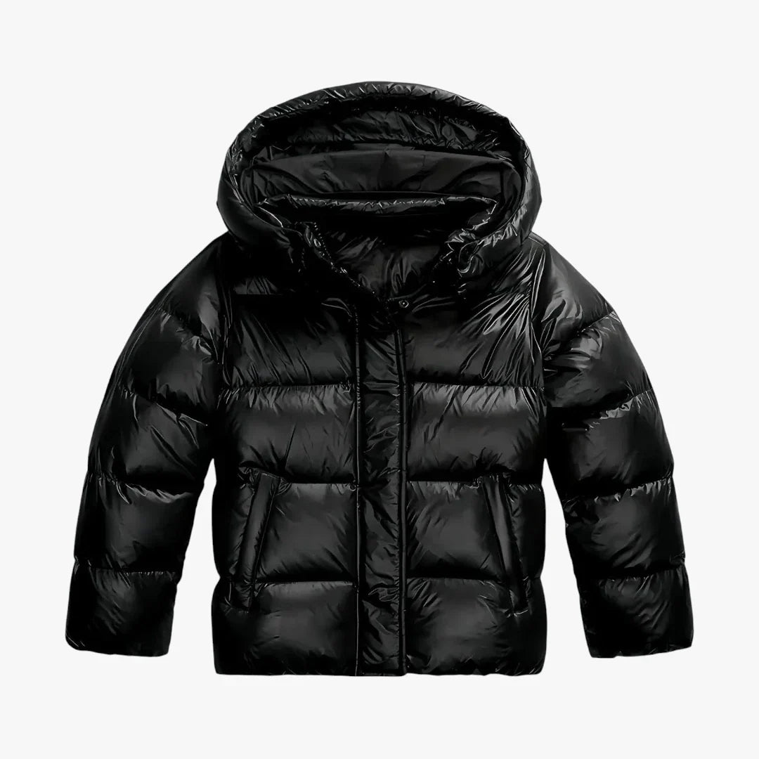 Chaqueta de Invierno de Hombre Acolchada Casual con Capucha