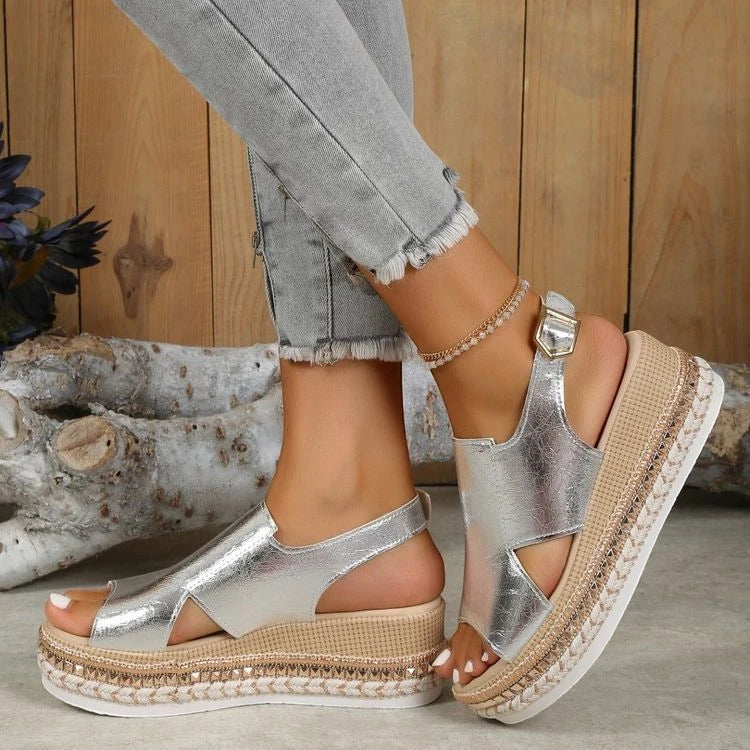 Sandalias de Mujer Casual Cómodas con Plataforma