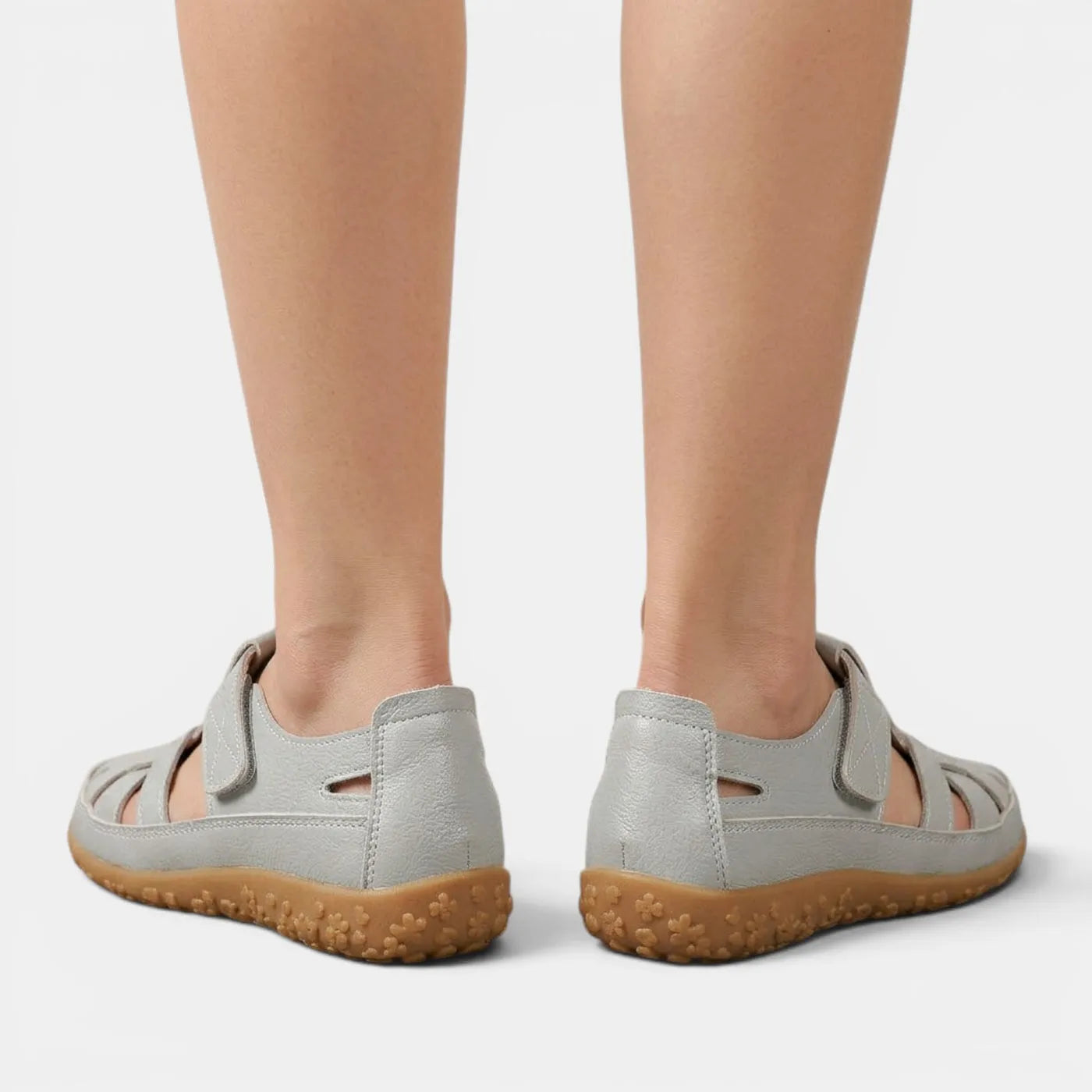 Sandalias de Mujer Respetuosas Casuales con Velcro