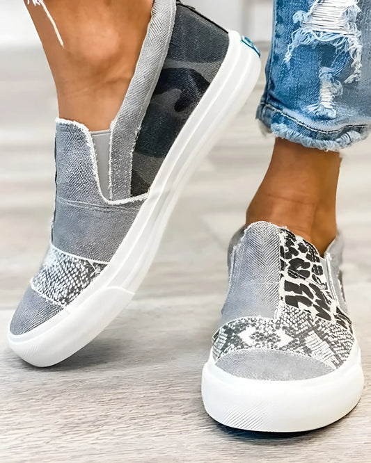 Zapatillas de Mujer Casuales Cómodas con Suela Plana