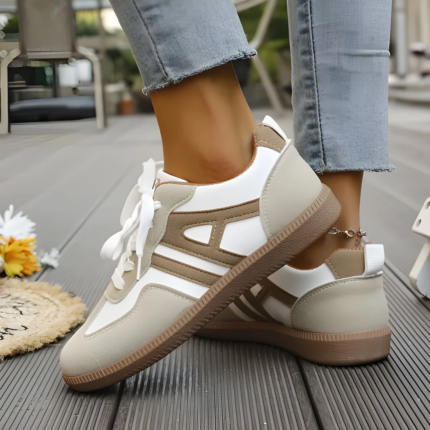 Zapatillas de Mujer Casuales con Cordone