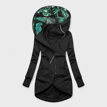 Abrigo de Mujer Acolchado de Invierno con Capucha