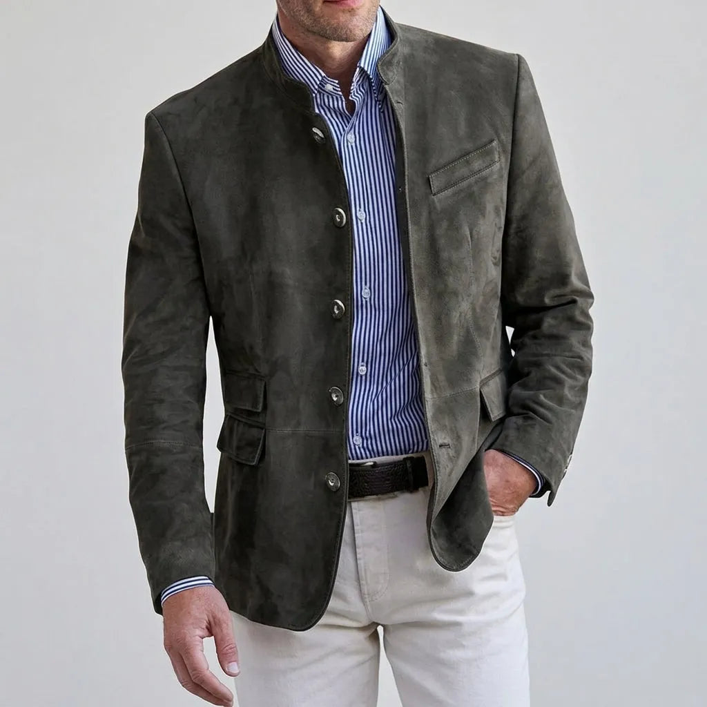 Americana de Hombre Elegante Casual con Botones
