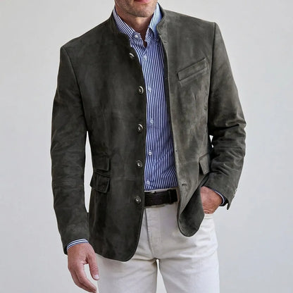 Americana de Hombre Elegante Casual con Botones