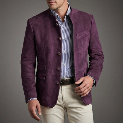 Americana de Hombre Elegante Casual con Botones