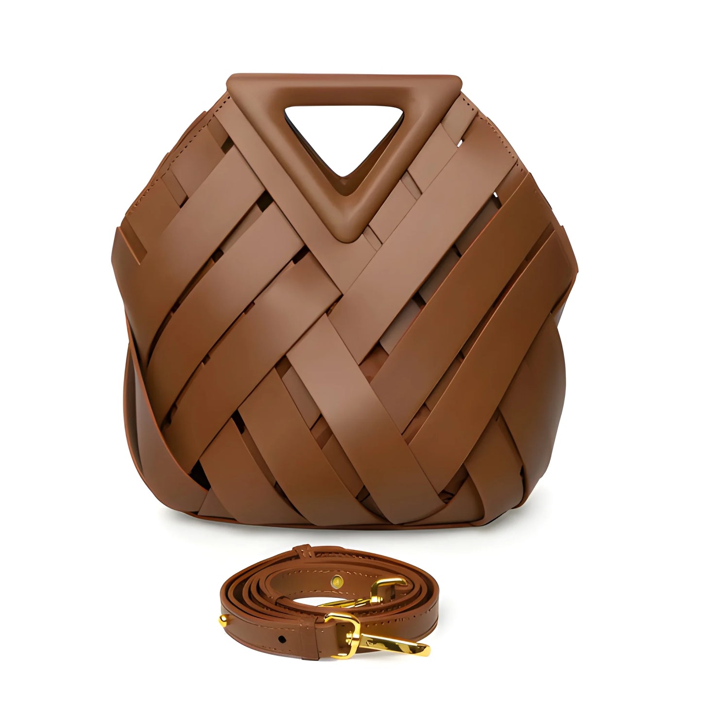Bolso de Mano de Mujer Fiesta Casual con Trenzado