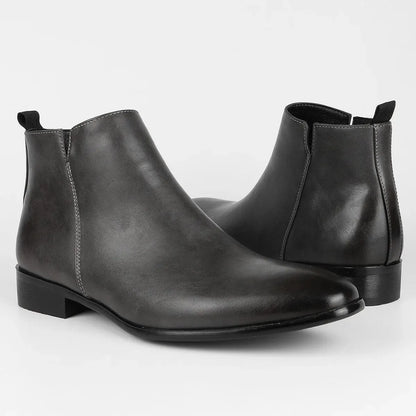 Botas de Hombre Casual Clásicas con Cremallera Lateral