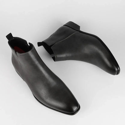 Botas de Hombre Casual Clásicas con Cremallera Lateral