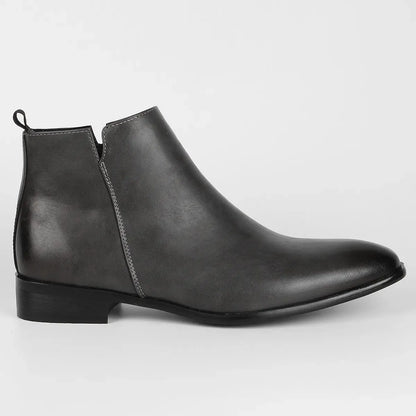 Botas de Hombre Casual Clásicas con Cremallera Lateral