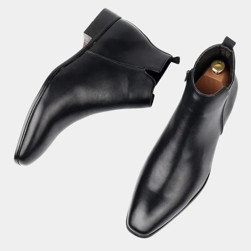 Botas de Hombre Casual Clásicas con Cremallera Lateral