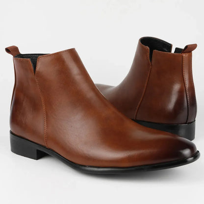 Botas de Hombre Casual Clásicas con Cremallera Lateral