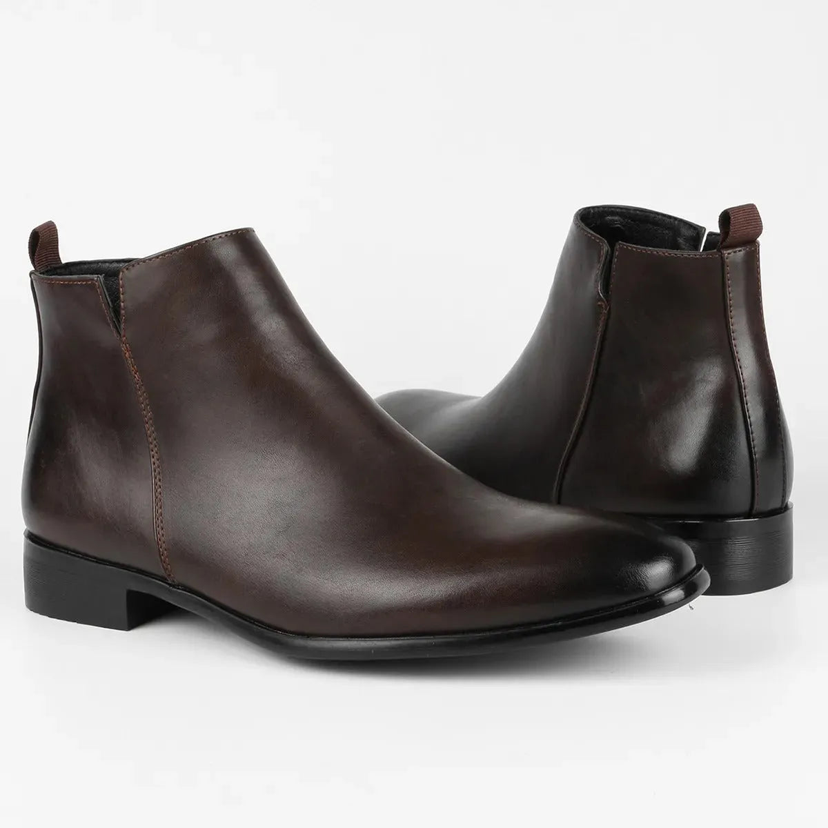Botas de Hombre Casual Clásicas con Cremallera Lateral