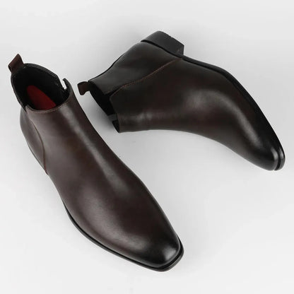 Botas de Hombre Casual Clásicas con Cremallera Lateral
