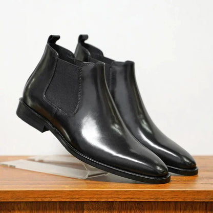 Botas de Hombre Casual Cómodas con Paneles Elásticos