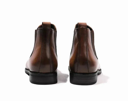 Botas de Hombre Casual Cómodas con Paneles Elásticos