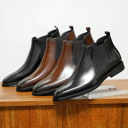 Botas de Hombre Casual Cómodas con Paneles Elásticos