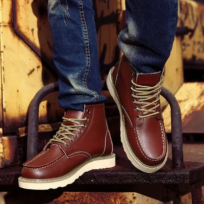 Botas de Hombre Casual Resistentes con Cordones