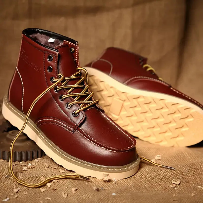 Botas de Hombre Casual Resistentes con Cordones