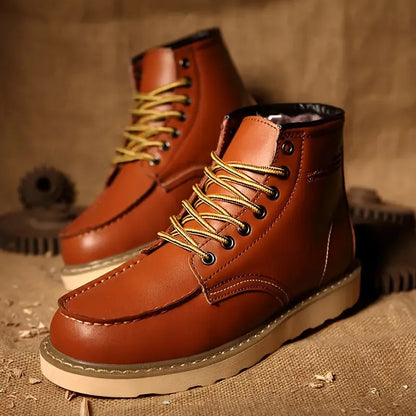 Botas de Hombre Casual Resistentes con Cordones