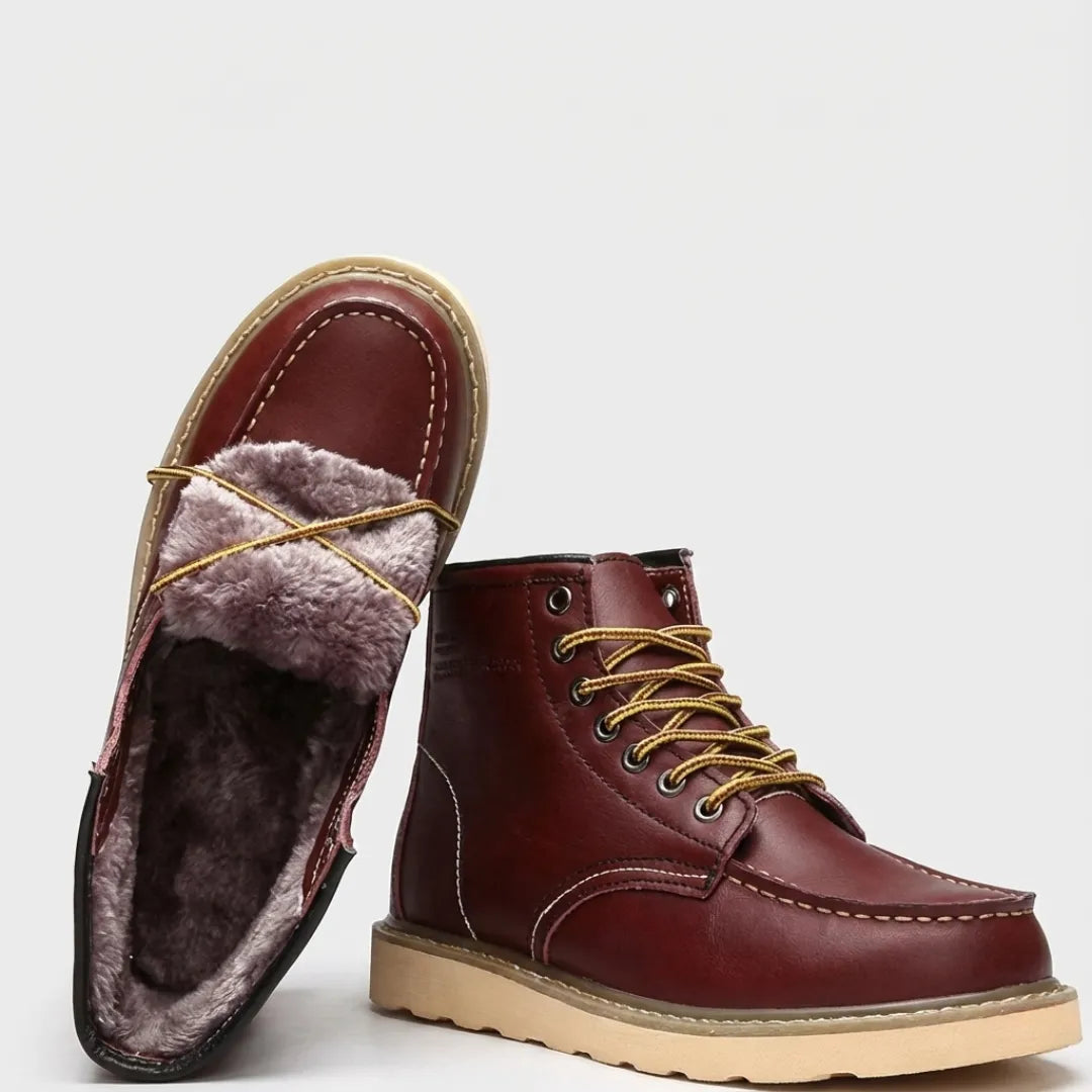 Botas de Hombre Casual de Invierno con Forro Cálido