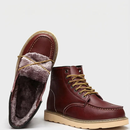 Botas de Hombre Casual de Invierno con Forro Cálido