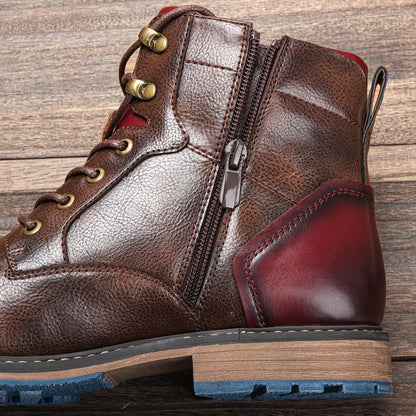 Botas de Hombre Clásicas Casual con Cordones