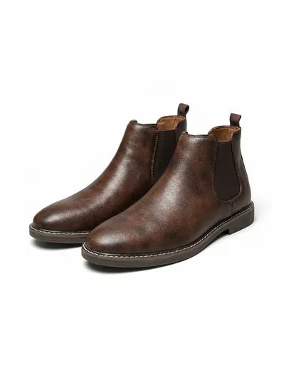 Botas de Hombre Elegantes Cómodas con Paneles Elásticos