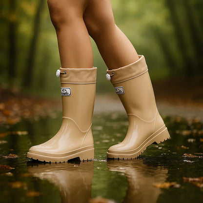 Botas de Mujer Cómodas Impermeables con Suela Antideslizante
