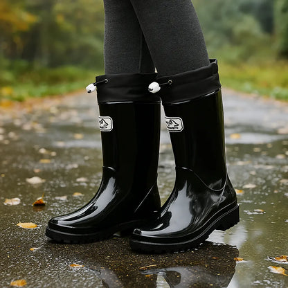 Botas de Mujer Cómodas Impermeables con Suela Antideslizante
