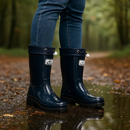 Botas de Mujer Cómodas Impermeables con Suela Antideslizante