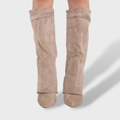 Botas de Mujer Clásicas Elegantes con Tacón