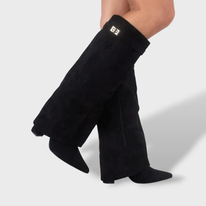 Botas de Mujer Clásicas Elegantes con Tacón
