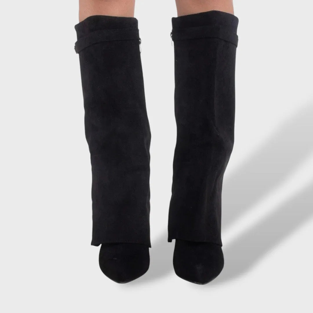 Botas de Mujer Clásicas Elegantes con Tacón