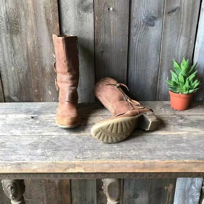 Botas de Mujer Cómodas Elegantes con Cremallera Lateral