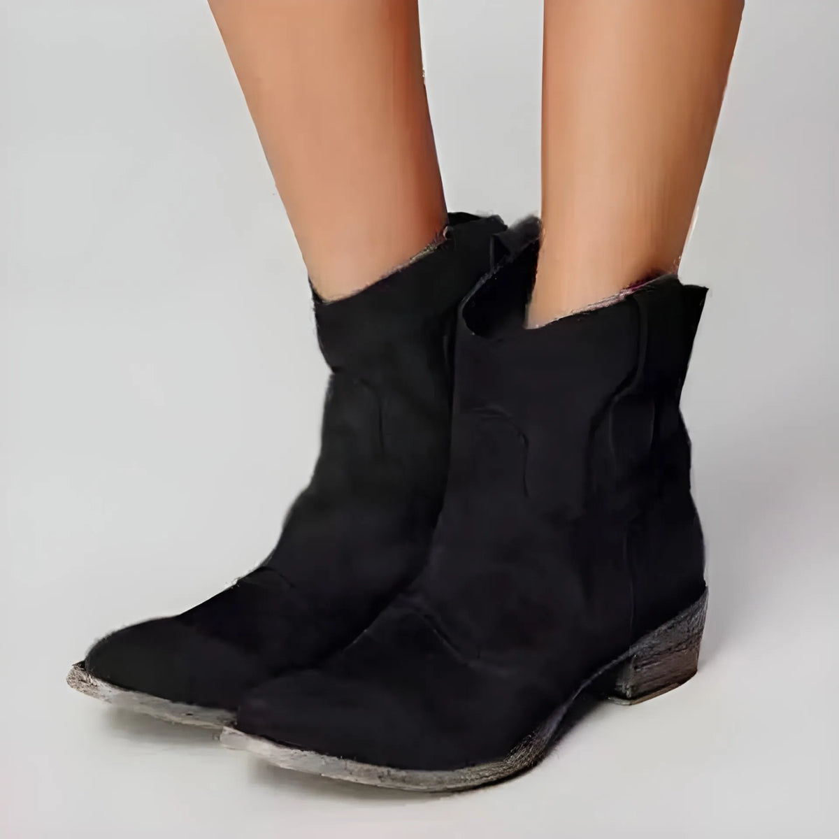 Botas de Mujer Elegantes Cómodas con Tacón Bajo