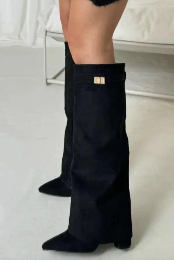 Botas de Mujer Elegantes Cómodas con Tacón