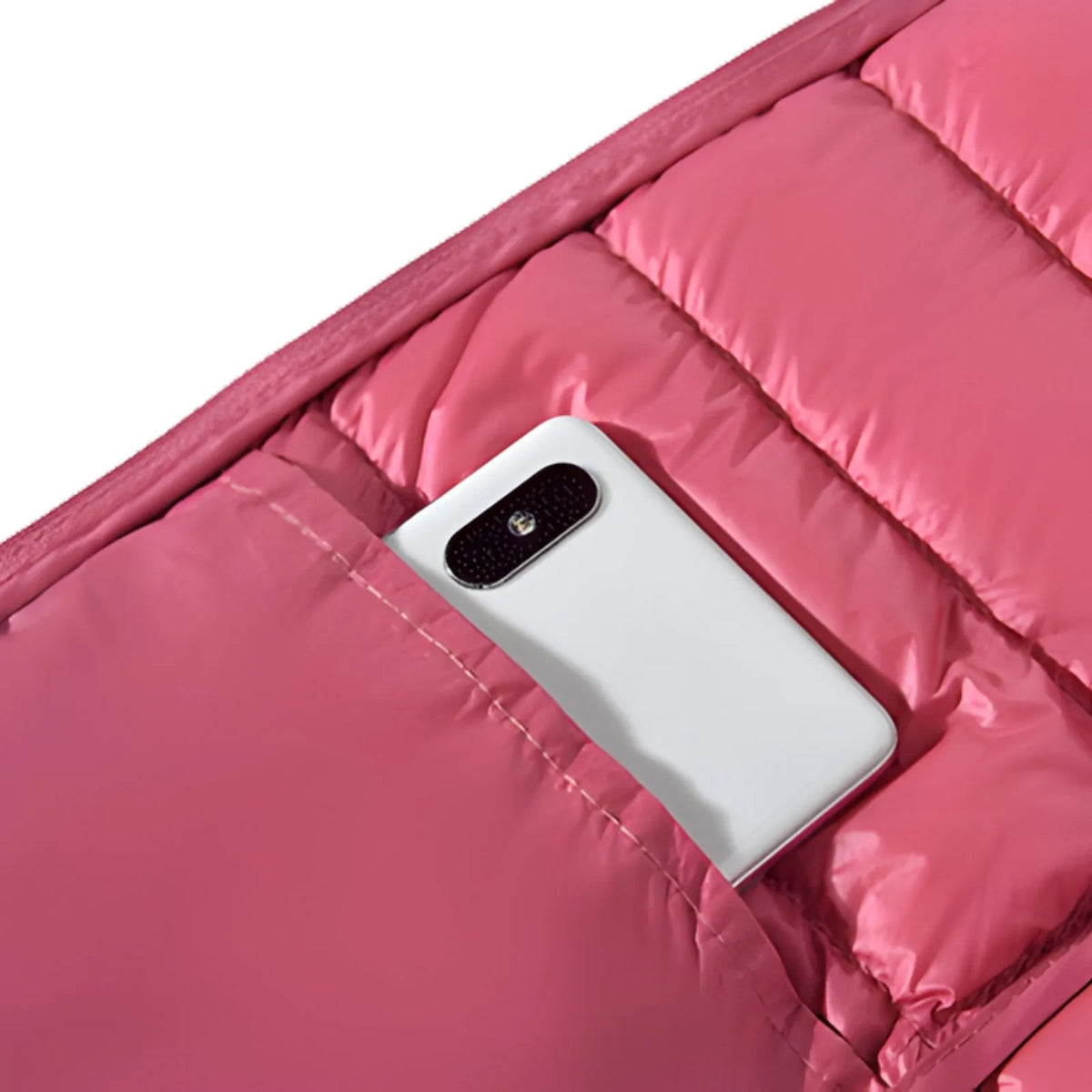 Chaleco de Mujer Acolchado Ligero con Cuello Alto