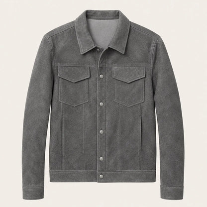 Chaqueta de Hombre Casual Clásica con Botones