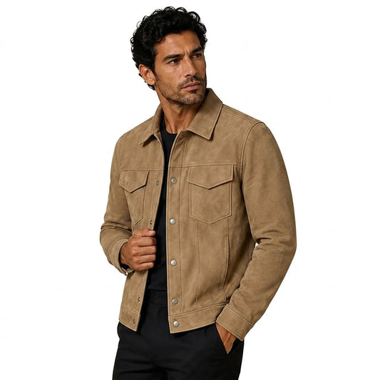 Chaqueta de Hombre Casual Clásica con Botones