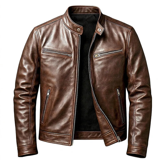 Chaqueta de Hombre Casual Clásica con Cremallera