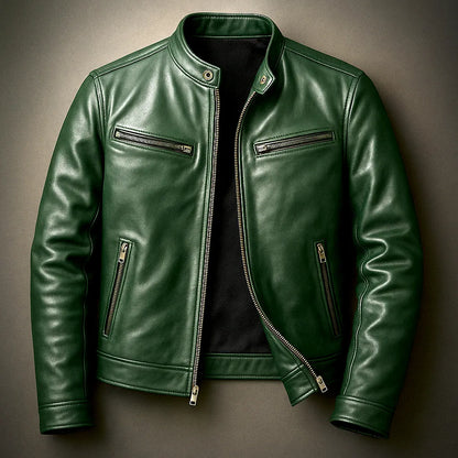 Chaqueta de Hombre Casual Clásica con Cremallera