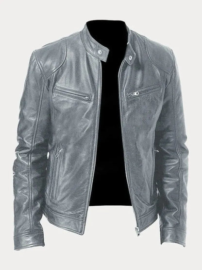 Chaqueta de Hombre Casual Ligera con Cierre de Cremallera
