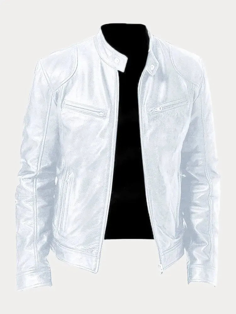 Chaqueta de Hombre Casual Ligera con Cierre de Cremallera