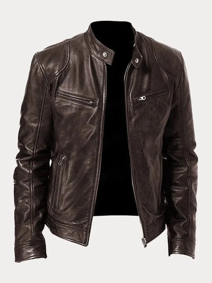 Chaqueta de Hombre Casual Ligera con Cierre de Cremallera