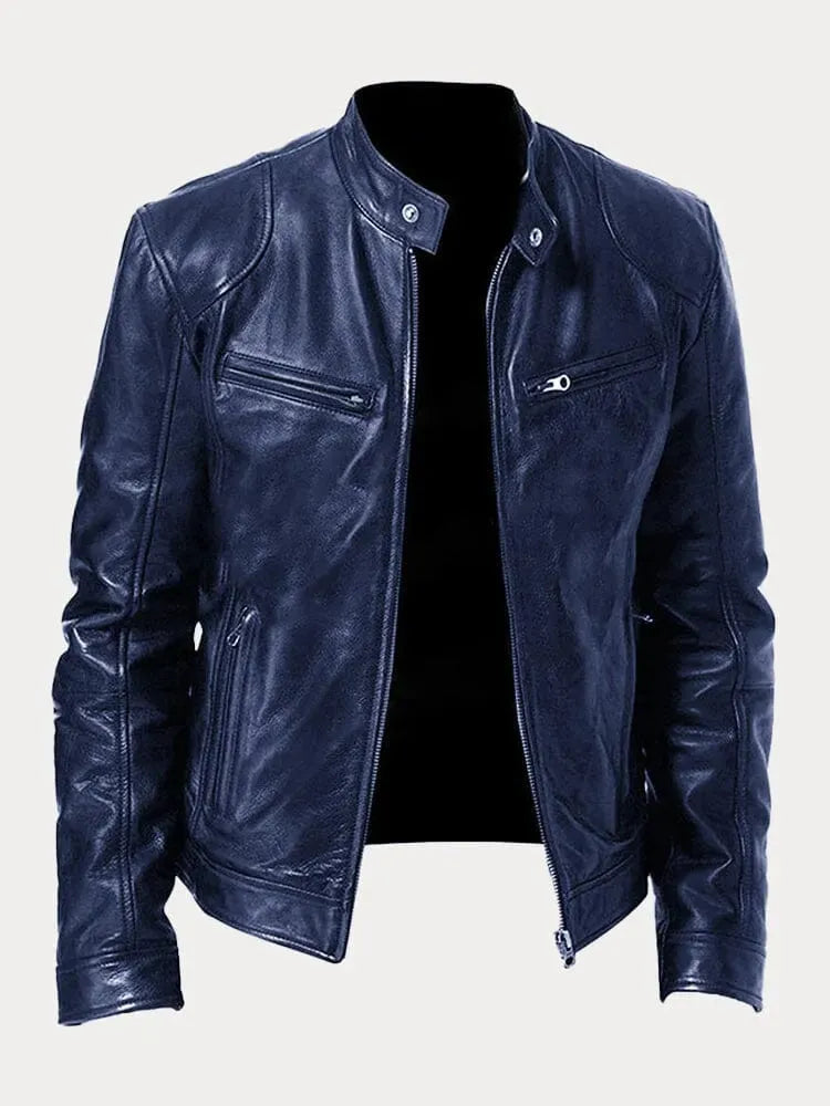 Chaqueta de Hombre Casual Ligera con Cierre de Cremallera
