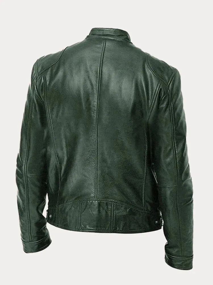 Chaqueta de Hombre Casual Ligera con Cierre de Cremallera