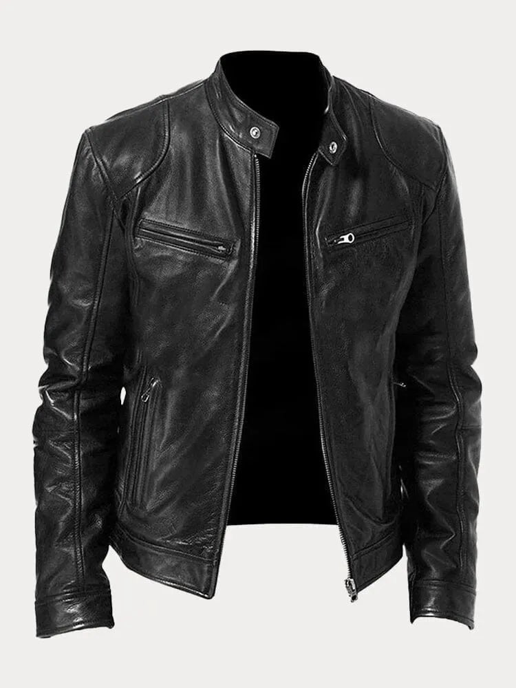 Chaqueta de Hombre Casual Ligera con Cierre de Cremallera